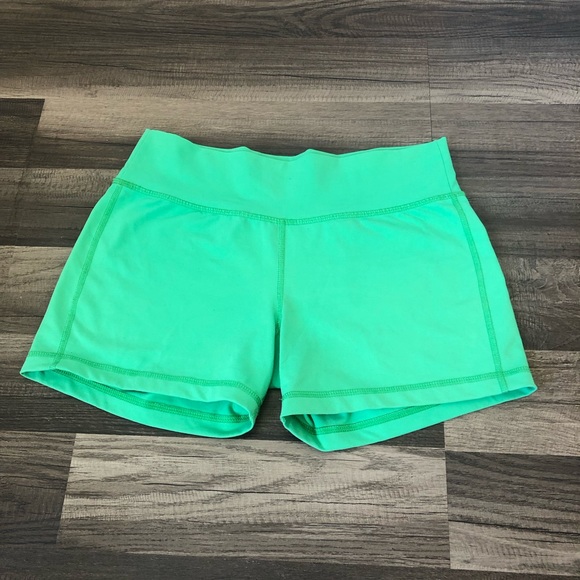 Neon Green Patagonia Nylon/Spandex Shorts - Picture 7 of 12